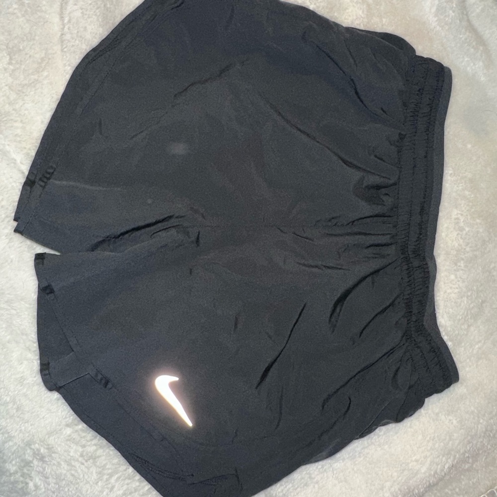 Black Nike athletic shorts